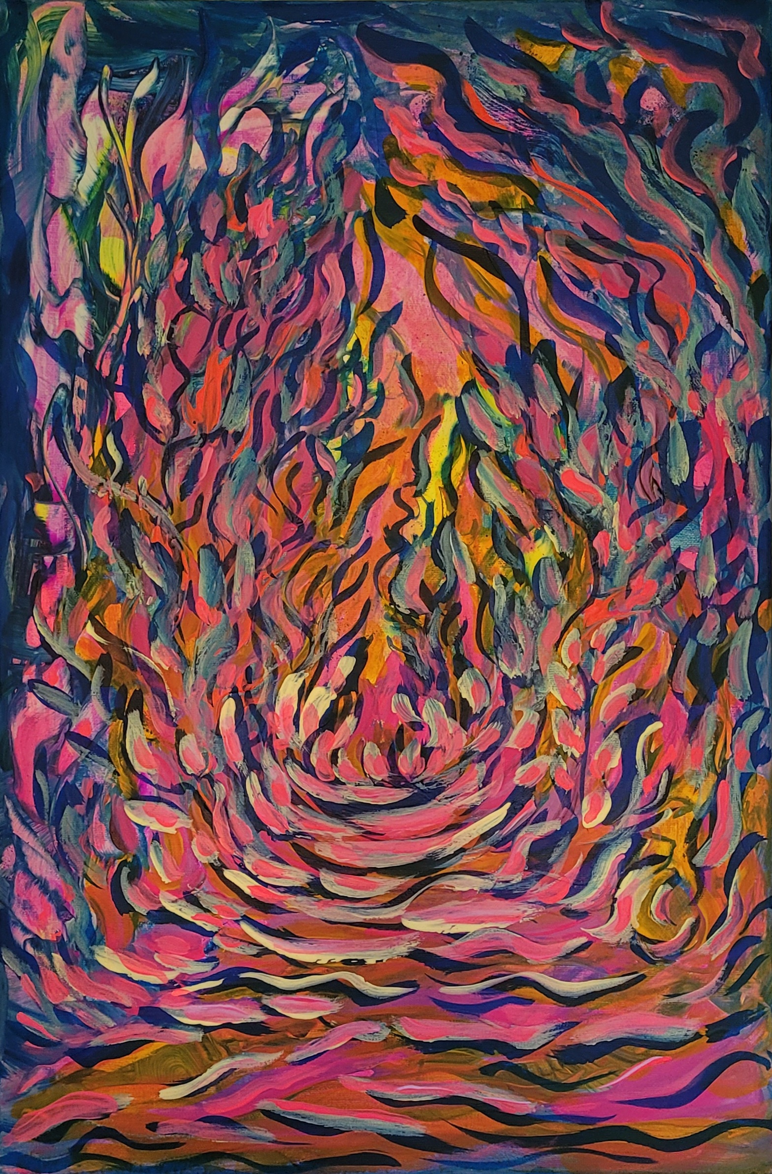 Ira Ignis (Wut des Feuers)  40x60cm