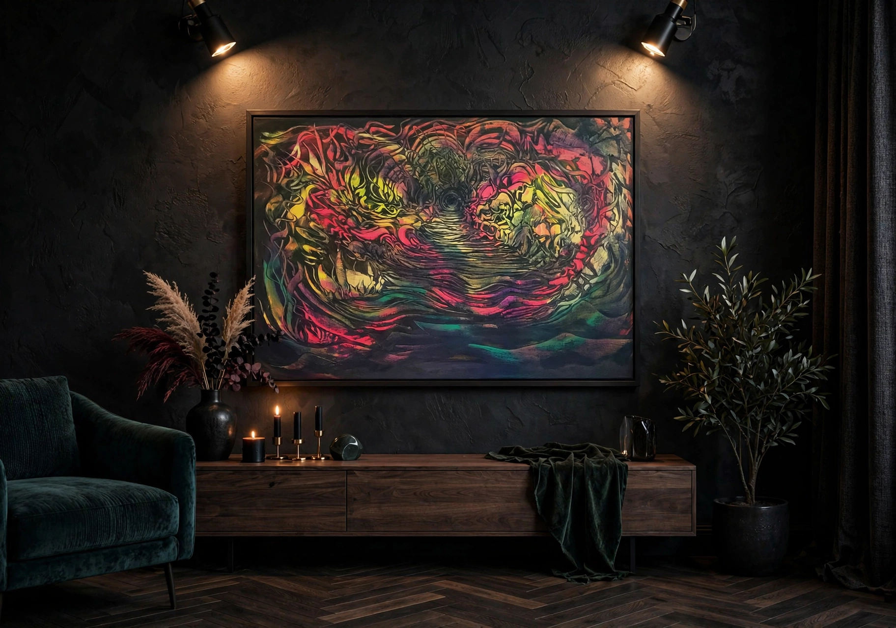 Per Umbras  50x70 cm