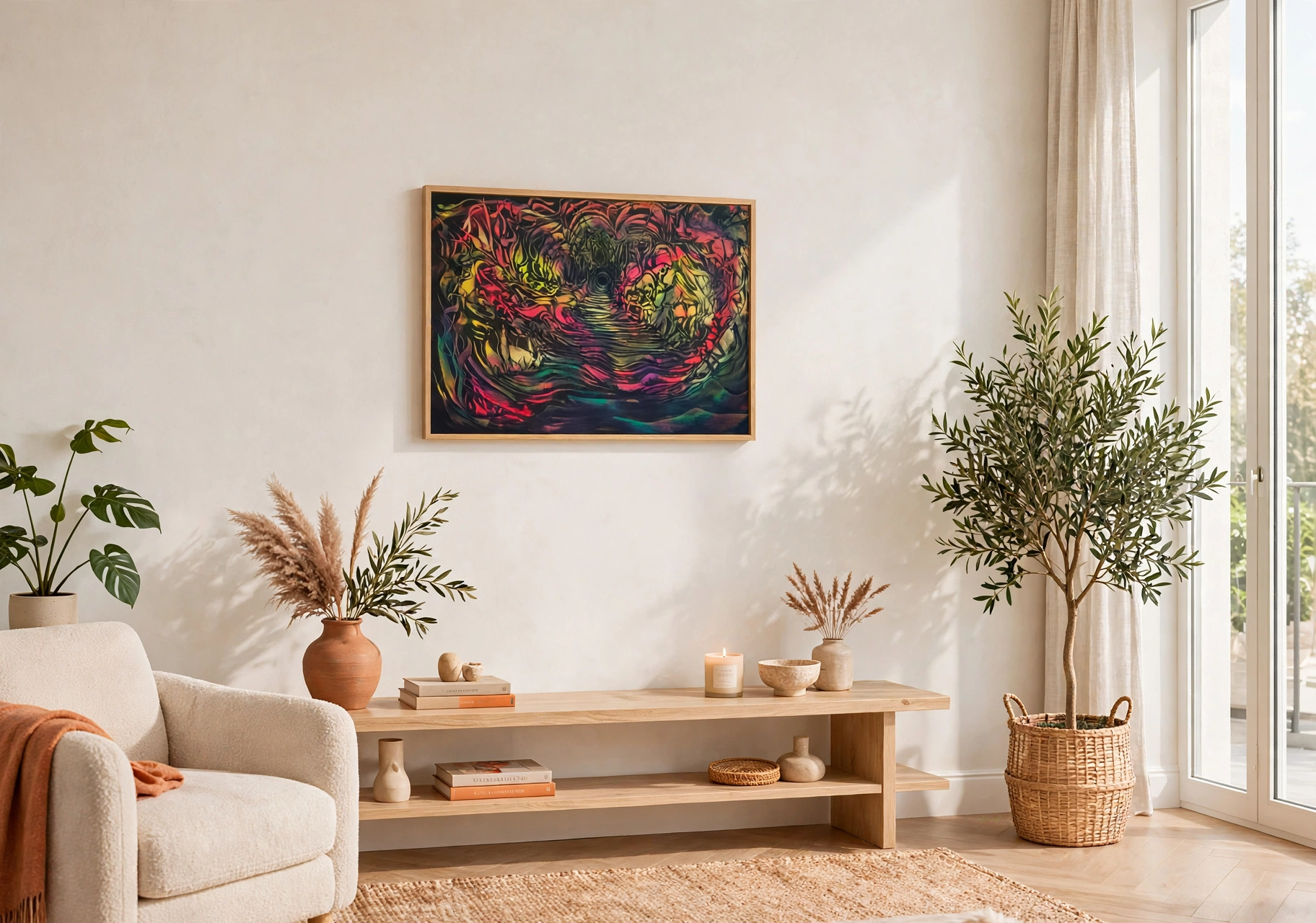 Per Umbras  50x70 cm