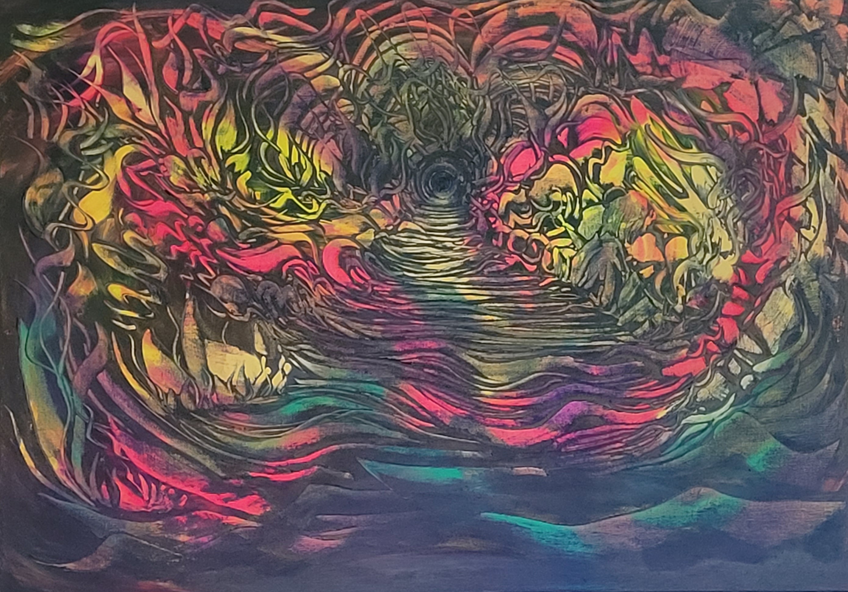Per Umbras  50x70 cm